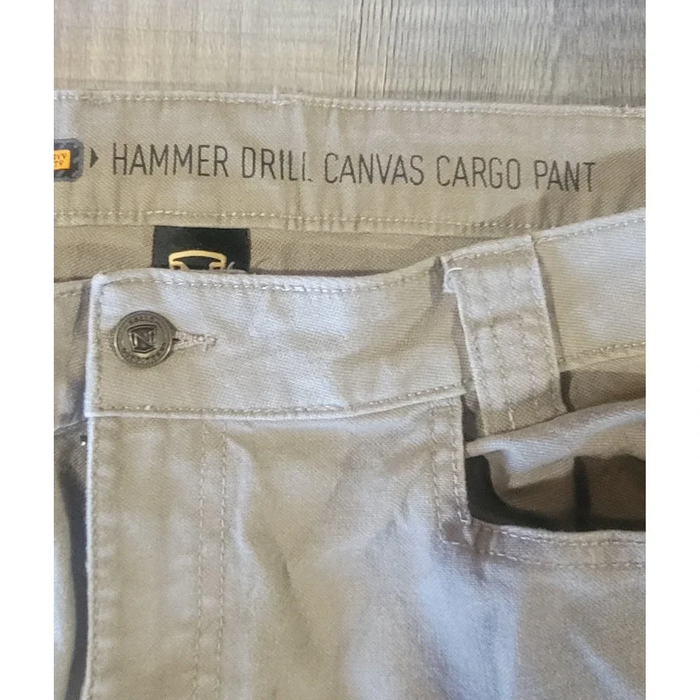 Noble Outfitters Men 42x32 Hammer Drill Canvas Cargo  Heavy Duty Full Flex Pants